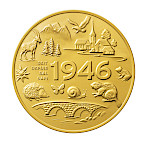 Jubiläums Schoggitaler 2026 Vorderseite